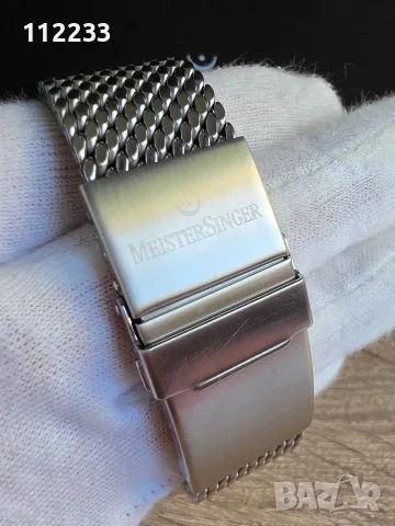 БАРТЕР MeisterSinger Perigraph Automatic 43mm, снимка 12 - Мъжки - 55422908