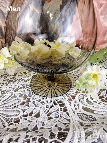 Голяма стъклена чаша, снимка 2 - Чаши - 54259680