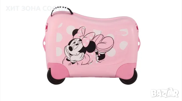 Детски твърд куфар minnie glitter, Samsonite 