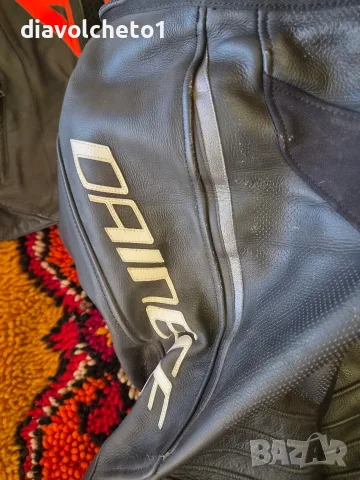 Комплект кожен мотоциклетен панталон и яке на марката Dainese серия Super Fast Estivo , израбтени о, снимка 3 - Костюми - 55416975