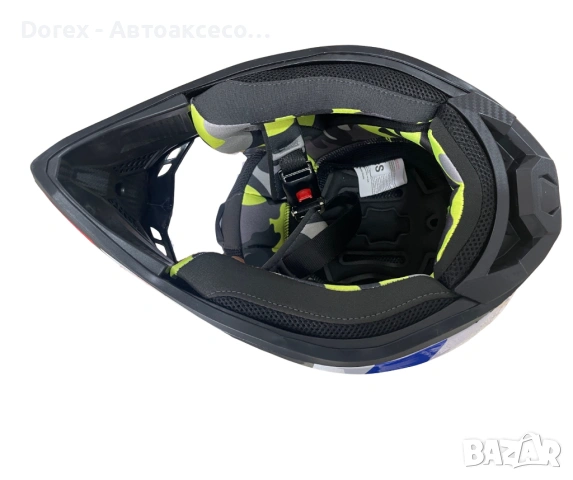 Мотокрос каска за мотор, ендуро, велосипед и ATV - XS, S, M, снимка 6 - Аксесоари и консумативи - 54221222