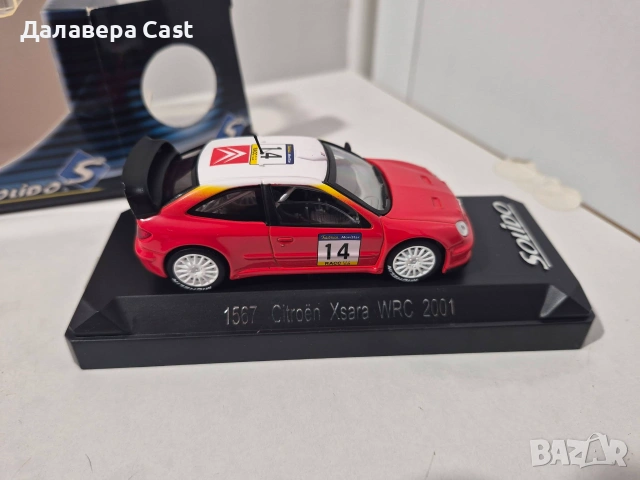 1/43 Citroen Xsara Wrc 2001 Solido , снимка 5 - Колекции - 55005391