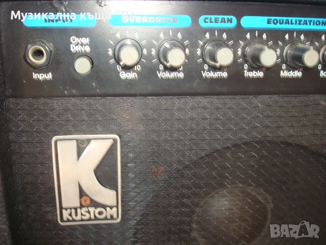 Усилвател за китара KUSTOM KLA20, снимка 3 - Китари - 55091581