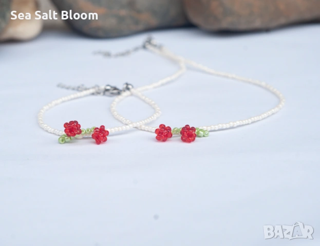 Комплект колие+гривна, снимка 5 - Бижутерийни комплекти - 54031712