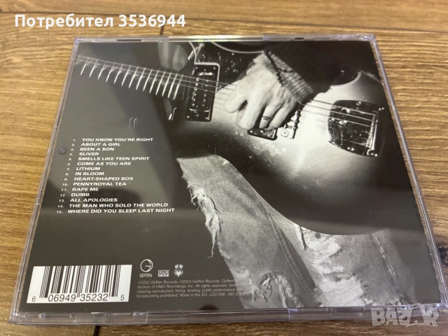 Nirvana (Black Album), снимка 2 - CD дискове - 55221780