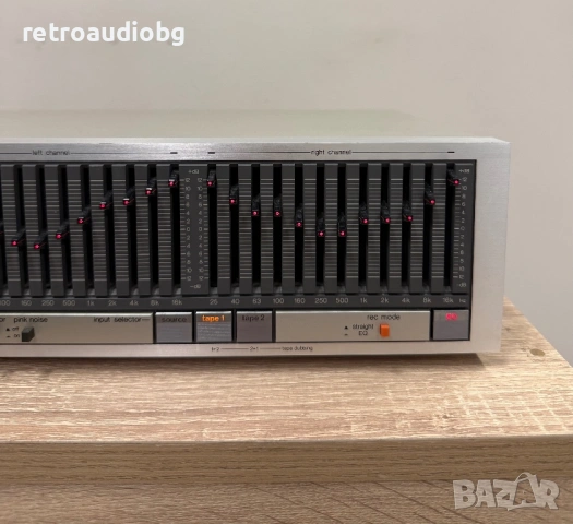 🔈Стерео графичен еквалайзер TECHNICS SH-8055 - 12 честотен 🔈, снимка 4 - Ресийвъри, усилватели, смесителни пултове - 54745807