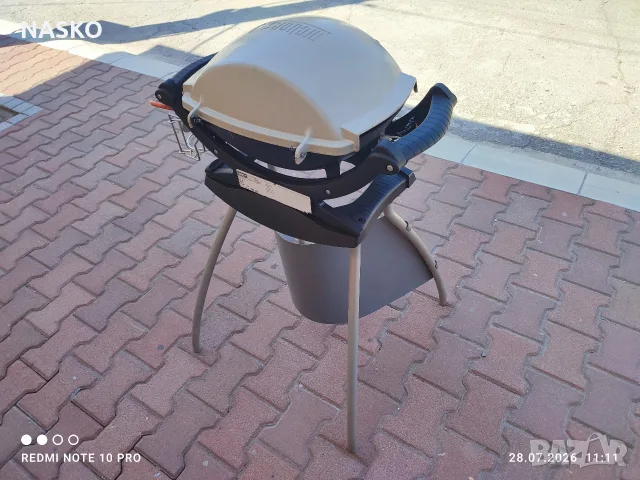 ГАЗОВО БАРБЕКЮ WEBER Q1000, снимка 8 - Барбекюта - 55458911