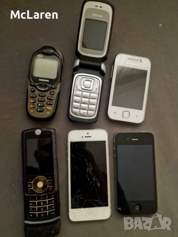 Стари телефони за Части или реставрация , снимка 2 - Nokia - 54629945