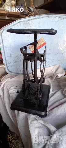 Старо оригинално пощенско кантарче , снимка 10 - Антикварни и старинни предмети - 54113433