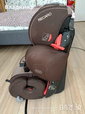 Детско столче за кола Recaro, снимка 5 - Столчета за кола и колело - 54800979