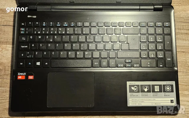 Acer Aspire E 15 E5-521-62YC – 4-ядрен AMD, 8GB RAM, 1TB HDD, 15.6″, снимка 10 - Лаптопи за работа - 55450898