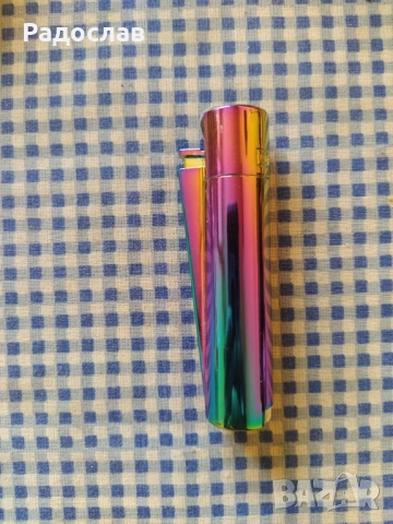 метална запалка CLIPPER , снимка 2 - Запалки - 54401596