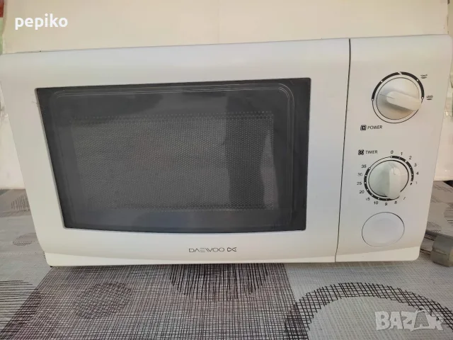 Продавам Употребявана микровълова печка DAEVO KQG -6L35 със грил, снимка 6 - Микровълнови - 55646049