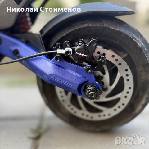 Kaabo Mantis 10 Single 800W Minimotors (Хидравлика)- Перфектно състояние, снимка 8 - Велосипеди - 55186494