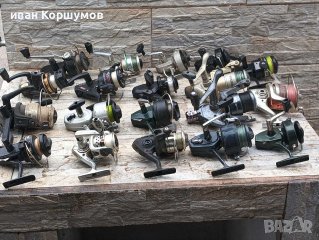 24 въдици и 21 макари ретро 280 евро, снимка 7 - Въдици - 54055223