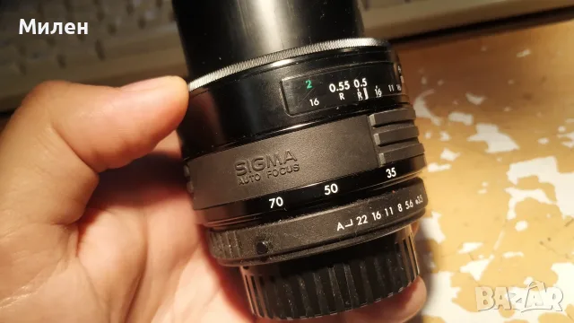 Ретро обектив Sigma 35-70 за Pentax K, снимка 3 - Обективи и филтри - 55481450