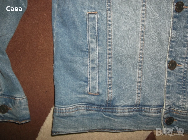 Дънково яке BLEND  мъжко,Л, снимка 3 - Якета - 54259124