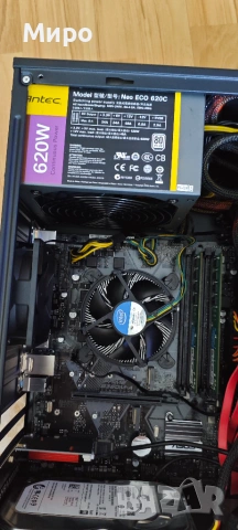 MiniPC Asus Prime B360, I5-8400, 16 Gb DDR4, Power 620W, SSD, HDD, снимка 5 - За дома - 54270044