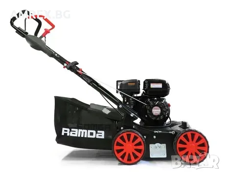 Бензинов аератор Ramda H210 2 в 1 | 40 см | Кош 45 л, снимка 3 - Градинска техника - 55361277