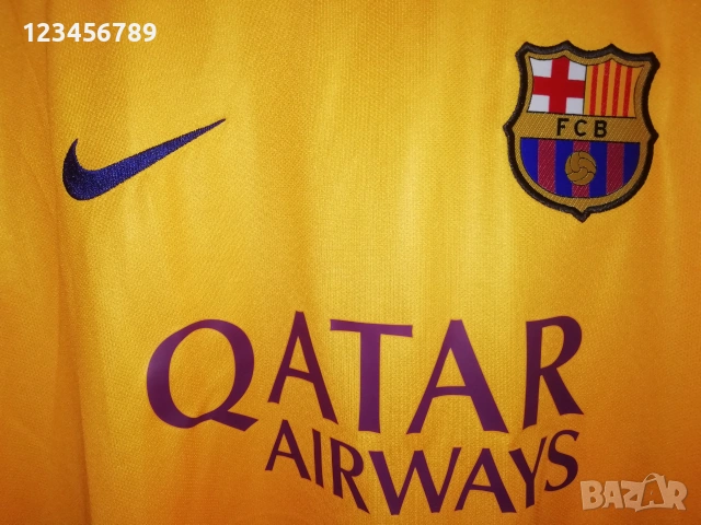 Barcelona Neymar Jr Nike нова оригинална тениска фланелка Барселона Неймар екип , снимка 11 - Тениски - 50622089