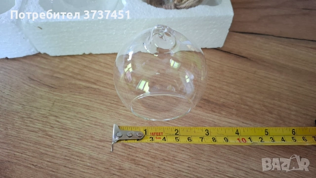 Стъклени сфери за декорация, снимка 5 - Декорация за дома - 55006164