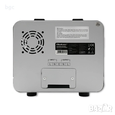 Автоматичен стабилизатор на напрежение Qoltec AVR 5000VA , снимка 6 - Друга електроника - 55092842
