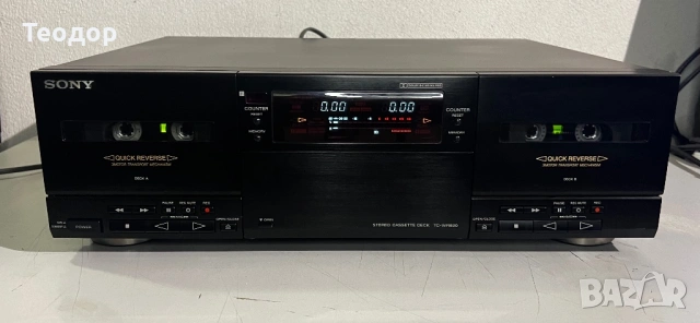 Двоен касетен дек Sony TC-WR890, снимка 7 - Декове - 54840332