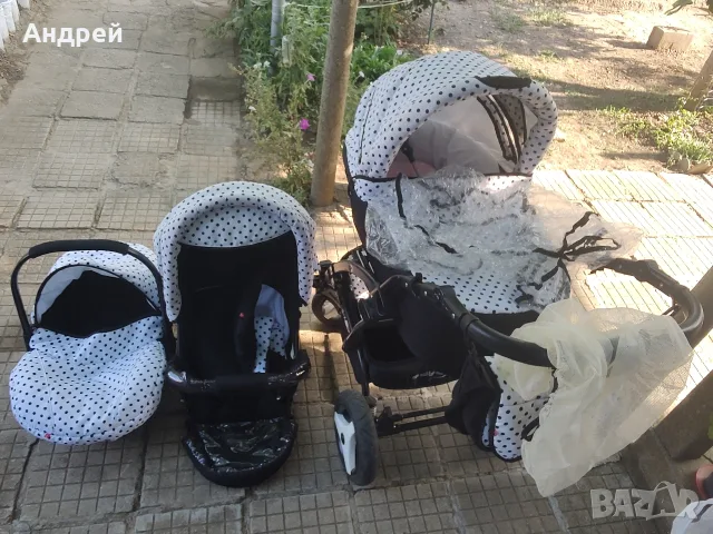 Детска количка 3 в 1, снимка 9 - Детски колички - 55694536