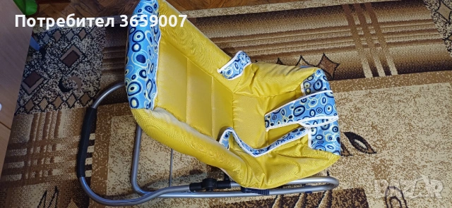 Шезлонг за бебе , снимка 3 - Детски шезлонги - 54566338