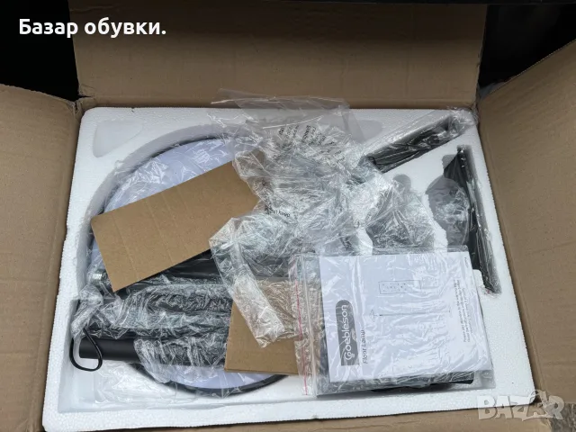 LED торшер (стояща лампа) Goebleson, снимка 3 - Лед осветление - 55396455