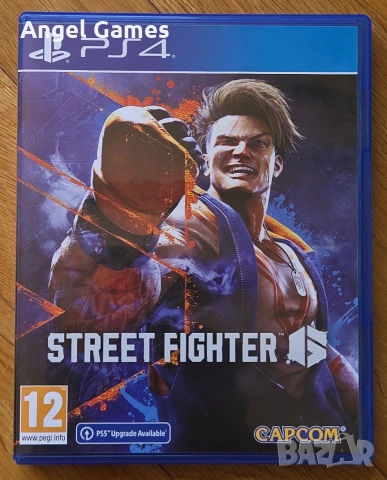ЗА ДВАМА! Street Fighter 6 PS4 Playstation 4 Плейстейшън 5 диск игра