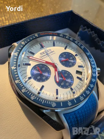 Seiko speedmaster mod, снимка 2 - Мъжки - 55662044