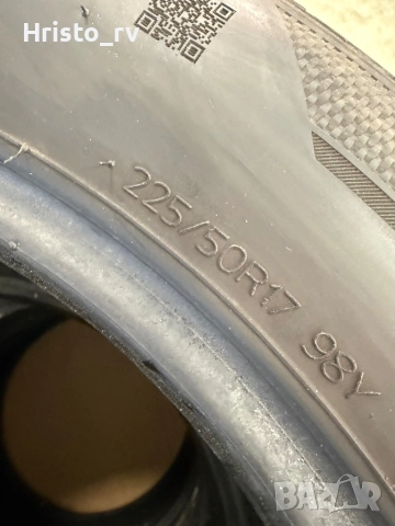 Комплект летни гуми 225/50/17 HANKOOK , снимка 9 - Гуми и джанти - 54084171