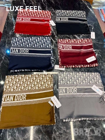 Louis VUITTON 🤍 Chanel 🤍Hermes 🤍Копринени Шалове , снимка 10 - Шалове - 54946452
