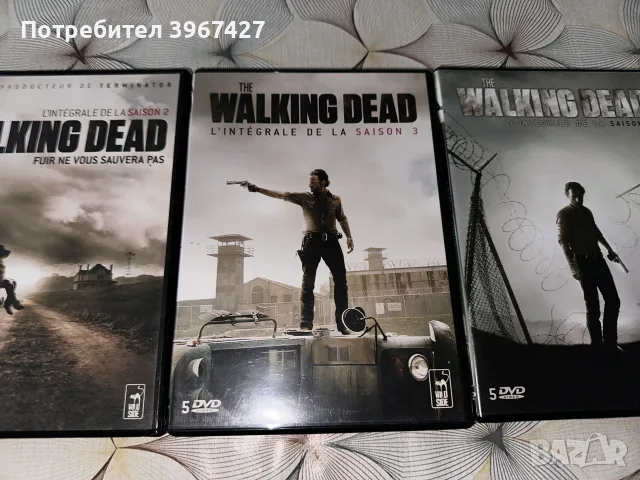 Колекция Живите Мъртви The walking dead сезон 2,3,4, снимка 3 - DVD филми - 55626526