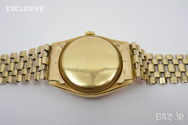 Rolex 18k gold, верижка - 9k gold, снимка 6 - Мъжки - 54184389
