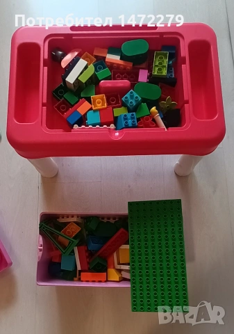 Лот конструктори LEGGO DUPLO и конструктор с масичка, снимка 3 - Конструктори - 55252832