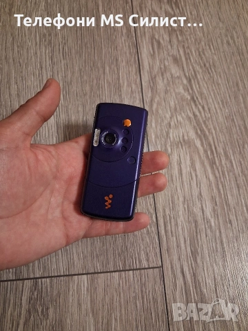 Sony Ericsson W810i Лилав цвят 
