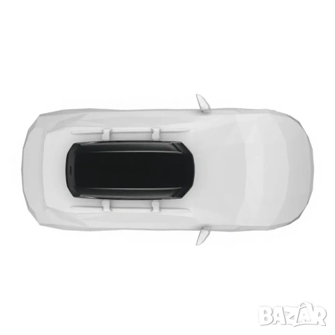Автобокс багажник Thule Pulse 2 L 450L Черен мат Кутия за автомобил, снимка 4 - Аксесоари и консумативи - 54817852