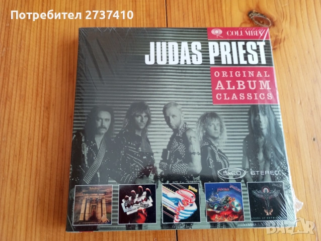 JUDAS PRIEST - Box set 5cd 17.90евро оригинални дискове