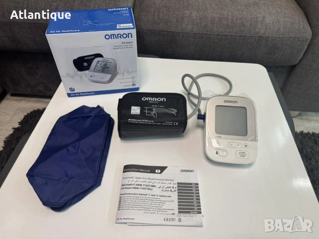 Апарат за кръвно налягане Omron X4 Smart с маншет, снимка 2 - Уреди за диагностика - 55078338