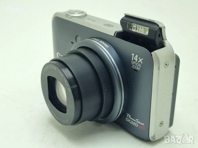 Canon PowerShot sx220 HS, снимка 7 - Фотоапарати - 54693825