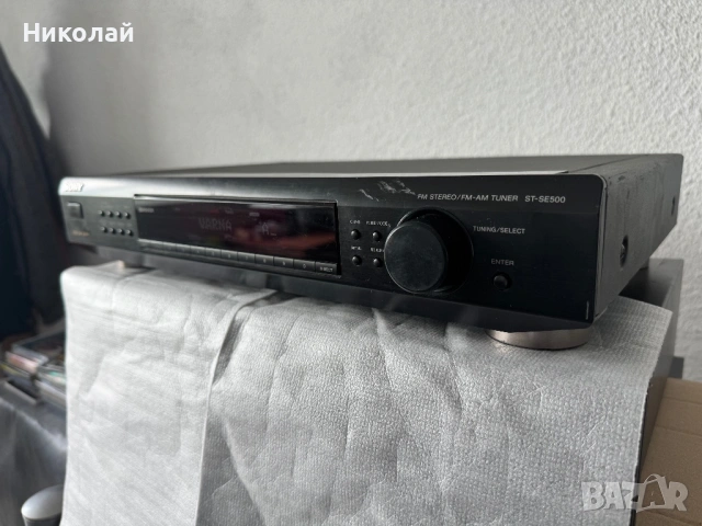 SONY ST-SE500 СТЕРЕО ТУНЕР, снимка 6 - Ресийвъри, усилватели, смесителни пултове - 54618151