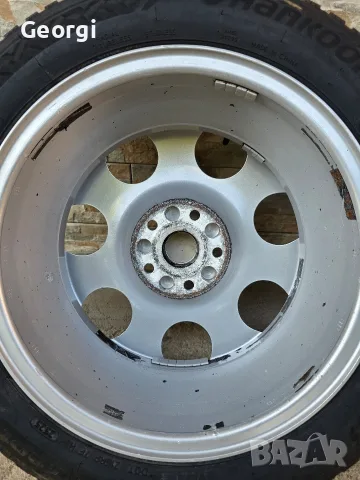 Продавам ОРИГИНАЛНИ джанти+гуми 16 ' цола 5x112 AUDI A4,a6 7,J ET45 централен отвор 57,1, снимка 5 - Гуми и джанти - 55468122