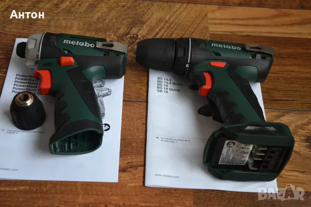 Нови винтовери Metabo 18V и 12V, снимка 2 - Бормашини - 50854500