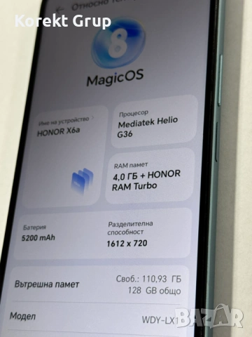 Honor X6a 128GB , снимка 2 - Други - 54558657