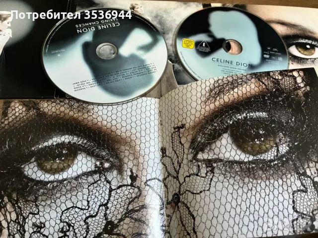 Celine Dion CD + DVD, снимка 5 - CD дискове - 55531154