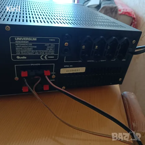 Усилвател UNIVERSUM-V46012, снимка 14 - Ресийвъри, усилватели, смесителни пултове - 55679794