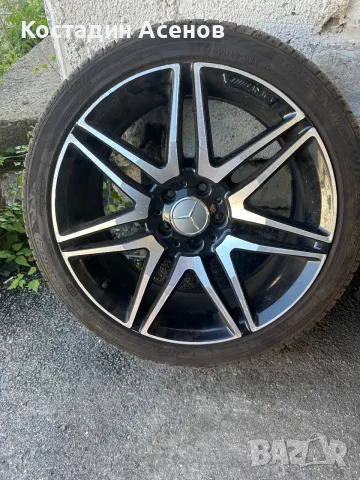 Продавам комплект 19” AMG джанти+ гуми дот 25 , снимка 5 - Гуми и джанти - 55482410