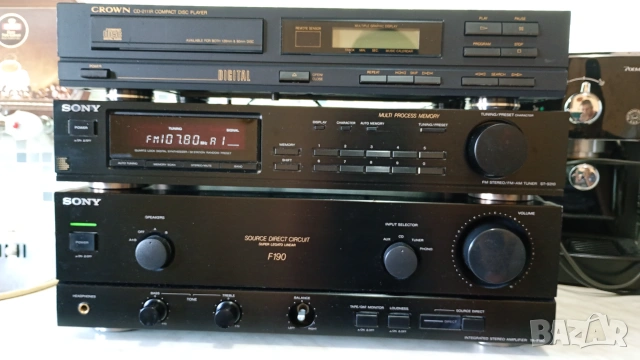 Обща цена SONY уредба усилвател тунер сд плеър цд плеар cd player tuner amp сони система, снимка 3 - Аудиосистеми - 55280784